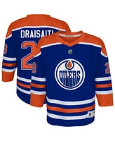Outerstuff Big Boys and Girls Leon Draisaitl Royal Edmonton Oilers Home Replica Player Jersey