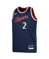 Nike Big Boys and Girls Kawhi Leonard Royal La Clippers Swingman Jersey