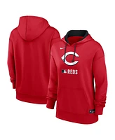 Nike Women's Red Cincinnati Reds Authentic Collection Performance Pullover Hoodie