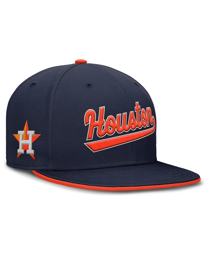 Nike Men's Navy Houston Astros True Performance Fitted Hat