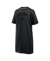 Fanatics Women's Black Miami Dolphins Elements Go Tri-Blend Dress