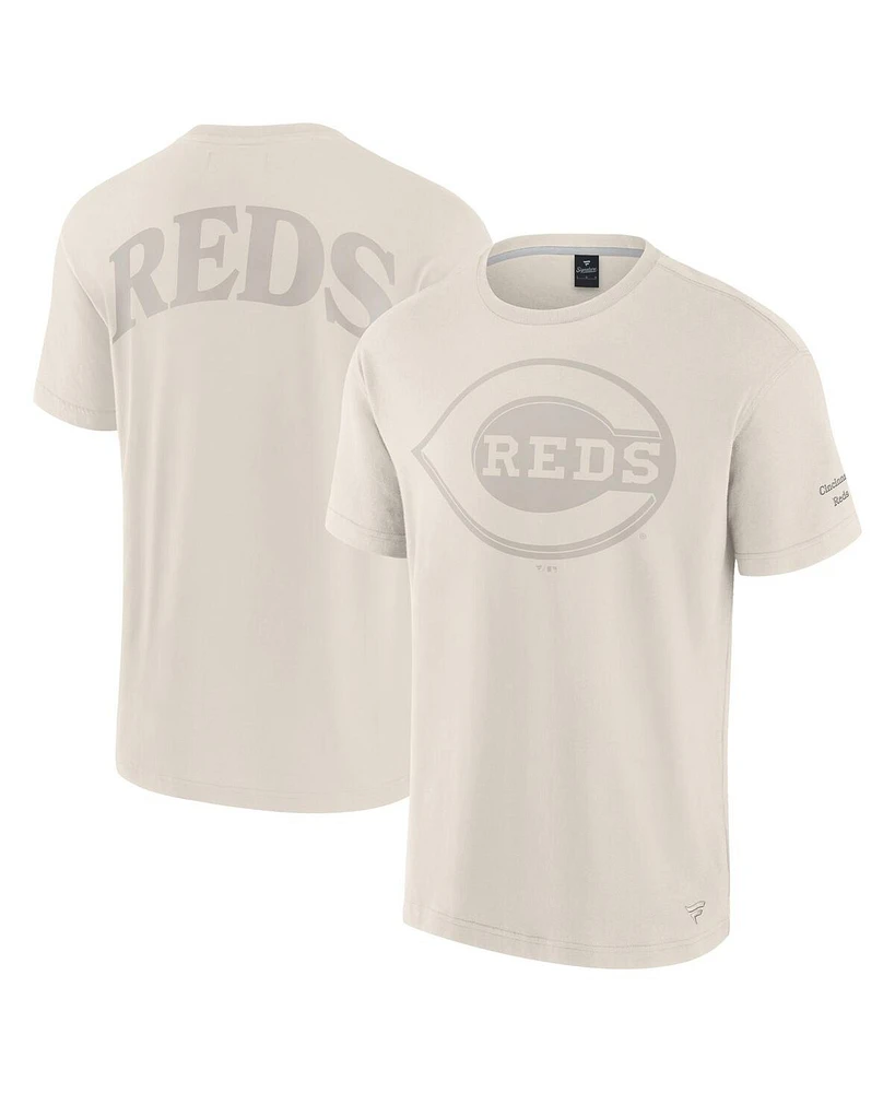 Fanatics Men's Cream Cincinnati Reds Elements Iconic T-Shirt