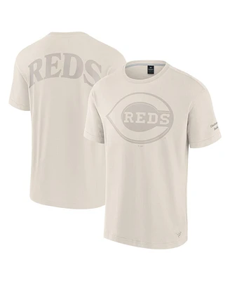 Fanatics Men's Cream Cincinnati Reds Elements Iconic T-Shirt