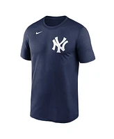 Nike Men's Derek Jeter Navy New York Yankees Legend Name Number Performance T-Shirt
