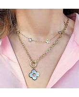 The Lovery Cable Link Chain Necklace 14K Gold 18 inches