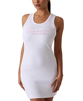 Guess Women's Embroidered Logo Tank Dress