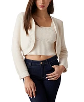 Guess Women's Open-Front Erynn Knit Cardigan