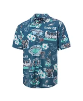 Reyn Spooner Men's Kelly Green Philadelphia Eagles Scenic Button-Down Shirt