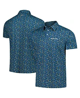Breezy Golf Men's Navy The Players One Splash Please Polo Shirt