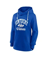 Fanatics Women's Royal Kentucky Wildcats Iconic Fleece Pullover Hoodie