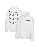 Outerstuff Men's White McLaren F1 Team 2024 Constructors' Cup Champion Podium Pullover Hoodie