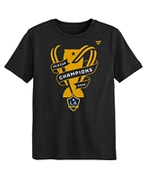 Fanatics Preschool Black La Galaxy 2024 Mls Cup Champions Locker Room T-Shirt