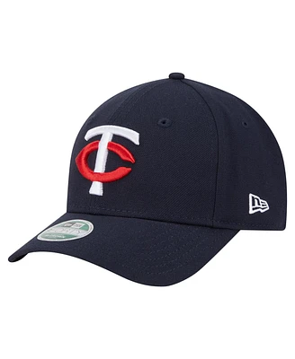New Era Big Boys and Girls Navy Minnesota Twins Player Replica 9FORTY Adjustable Hat