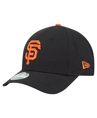 New Era Big Boys and Girls Black San Francisco Giants Player Replica 9FORTY Adjustable Hat