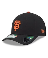 New Era Men's Black San Francisco Giants Player Replica 9FORTY Adjustable Hat
