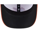 New Era Men's Black/Orange Baltimore Orioles Player Replica 9SEVENTY Adjustable Hat