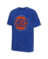 Outerstuff Men's Blue New York Knicks Rugged Defense T-Shirt