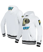 Pro Standard Men's White Indiana Pacers 2024/25 City Edition Pullover Hoodie