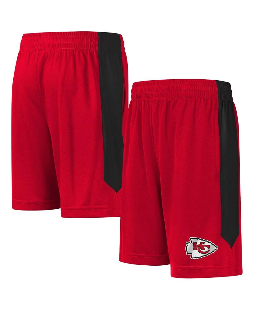 Outerstuff Big Boys and Girls Red Kansas City Chiefs Fashion Shorts