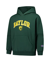 Champion Big Boys and Girls Green Baylor Bears Campus Pullover Hoodie