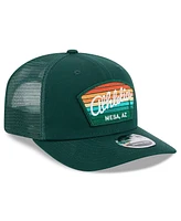 New Era Men's Green Athletics 2025 Spring Training 9SEVENTY Stretch-Snap Trucker Hat