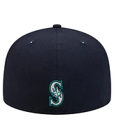 New Era Men's Navy Seattle Mariners Ransom 59FIFTY Fitted Hat