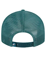 New Era Men's Midnight Green Philadelphia Eagles Low Profile 9FIFTY Snapback Hat