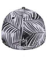 New Era Men's Gray Las Vegas Raiders Palms 39THIRTY Flex Hat