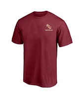 Fanatics Men's Garnet Florida State Seminoles Big Tall 2-Hit T-Shirt