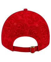 New Era Women's Red St. Louis Cardinals Flair 9TWENTY Adjustable Hat
