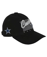 Outerstuff Big Boys and Girls Black Dallas Cowboys Retro Wooly Adjustable Hat