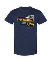 Team Penske Men's Navy Ryan Blaney Menards Car T-Shirt