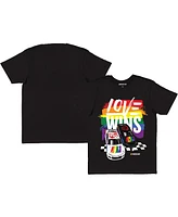 Checkered Flag Sports Men's Nascar Love Wins Pride T-Shirt