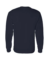 Checkered Flag Sports Men's Navy Daytona International Speedway 2025 500 Logo Long Sleeve T-Shirt