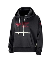 Nike Women's Black Chicago Bulls Courtside Standard Issue Performance Pullover Hoodie