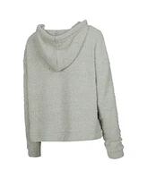 Concepts Sport Women's Gray Milwaukee Bucks Ventura Comfy Pullover Hoodie