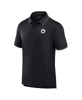 Fanatics Men's Black Boston Celtics Front Office Polo Shirt
