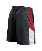 Fanatics Men's Black Atlanta Hawks Practice Performance Shorts