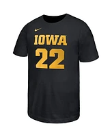 Nike Big Boys and Girls Caitlin Clark Black Iowa Hawkeyes Retired Player Name Number Core T-Shirt