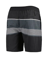 G-iii Sports by Carl Banks Men's Black Cincinnati Bengals Coastline Volley Swim Shorts