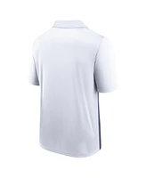 Fanatics Men's White Detroit Tigers Iconic Parameter Sublimated Polo Shirt