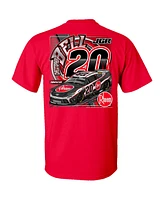 Joe Gibbs Racing Team Collection Men's Red Christopher Bell Rheem Car T-Shirt
