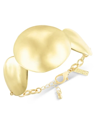 I.n.c. International Concepts Gold-Tone Disc Statement Bracelet, Exclusively at Macy's
