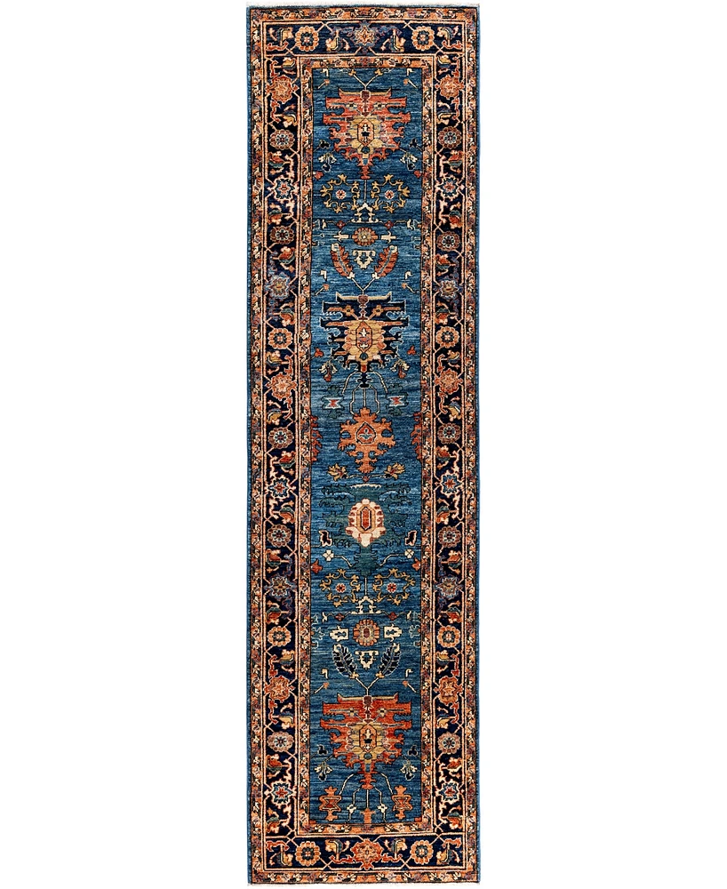 Adorn Hand Woven Rugs Serapi M1945 2'8''x9'10'' Runner Area Rug