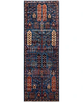 Adorn Hand Woven Rugs Serapi M1945 2'8''x7'9'' Runner Area Rug