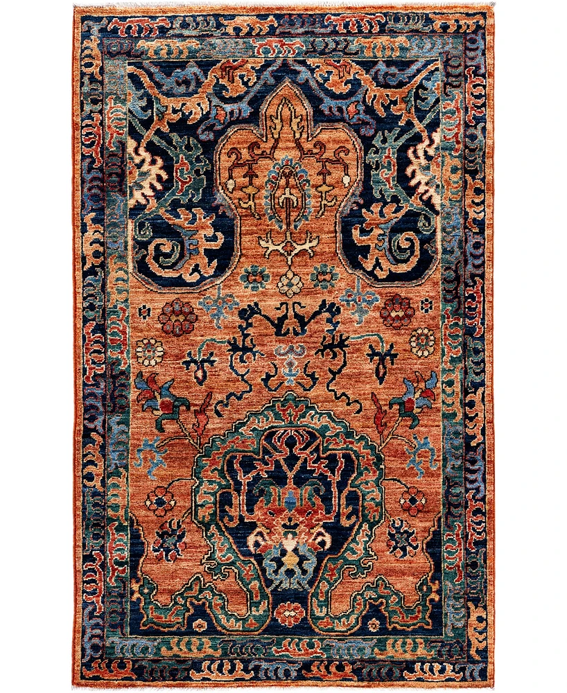 Adorn Hand Woven Rugs Serapi M1945 3'1''x5' Area Rug