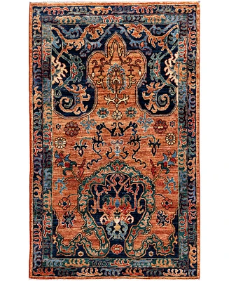 Adorn Hand Woven Rugs Serapi M1945 3'1''x5' Area Rug