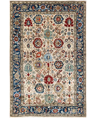 Adorn Hand Woven Rugs Serapi M1945 6'x9' Area Rug