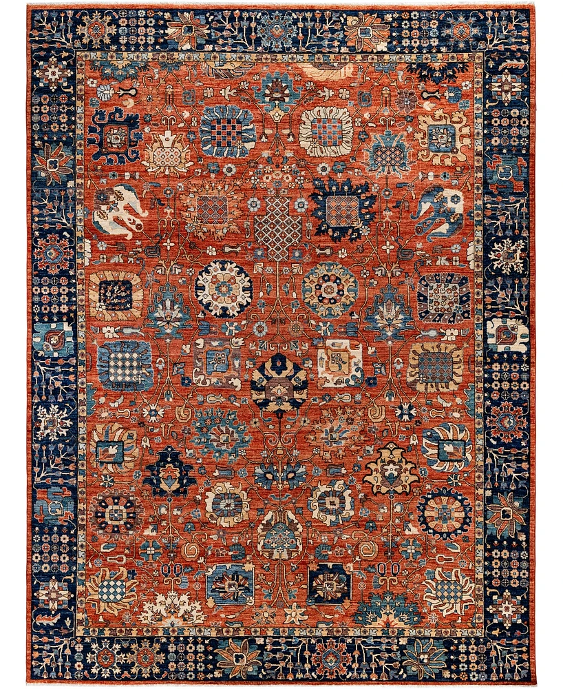 Adorn Hand Woven Rugs Serapi M1945 9'1''x11'11'' Area Rug