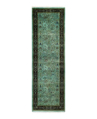 Adorn Hand Woven Rugs Fine Vibrance M1789 2'6''x8'1'' Runner Area Rug